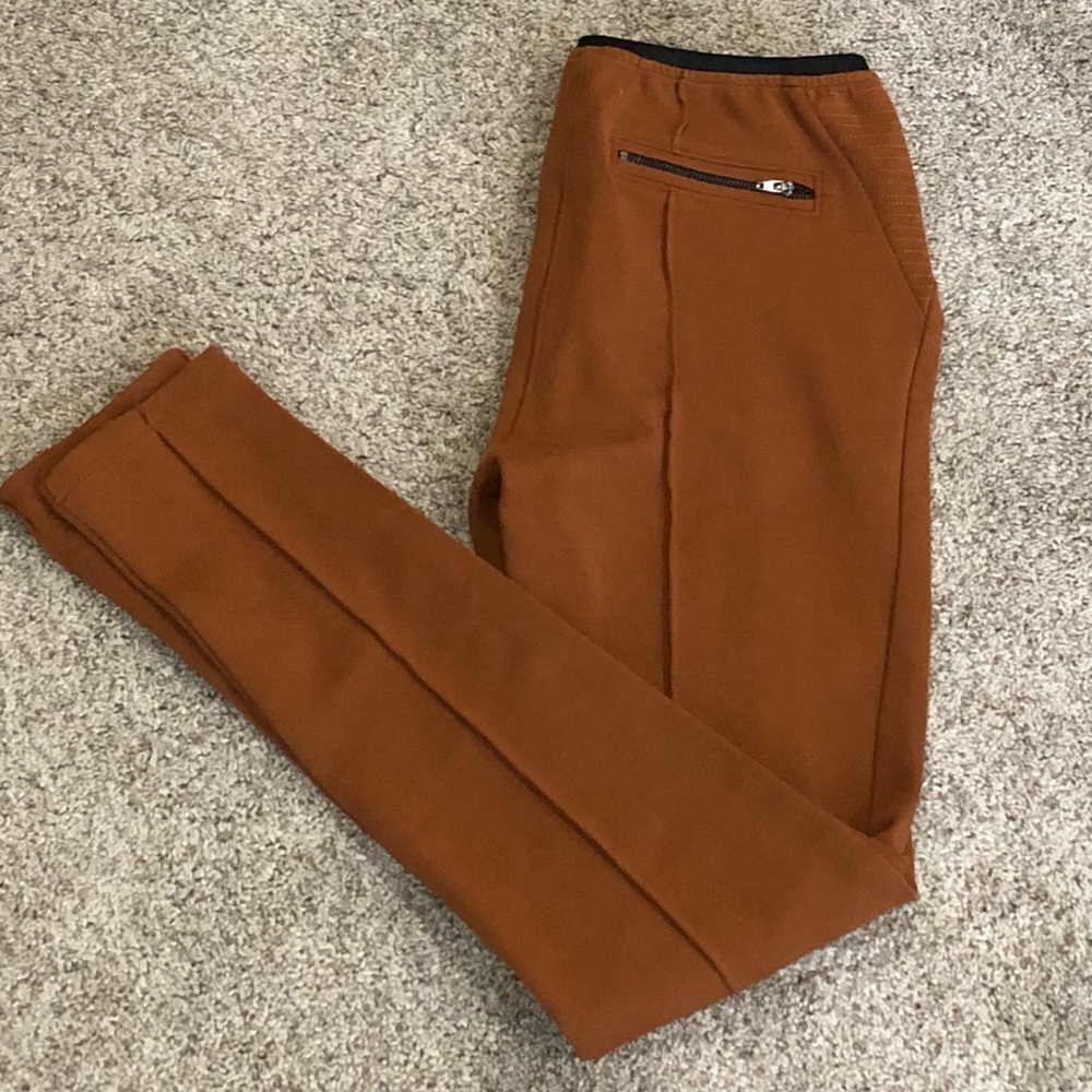 Kensie Leggings - Burnt Orange Color - Size 6